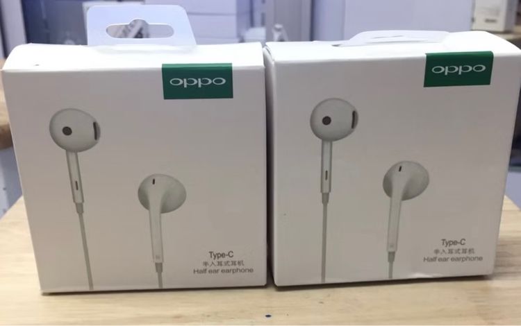 หูฟัง Type C oppo Find X  earphone หูฟังไมโครโฟน รูปที่ 2