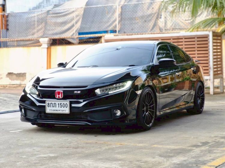 Honda Civic 2019 1.5 Turbo RS Sedan เบนซิน ไม่ติดแก๊ส เกียร์อัตโนมัติ ดำ