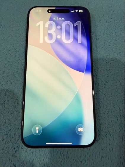 Iphone 15 promax 256 สี blue Titanium
