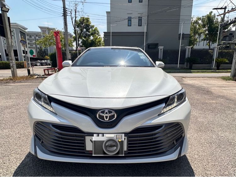 Toyota Camry 2019 2.5 G Sedan เบนซิน ไม่ติดแก๊ส เกียร์อัตโนมัติ ขาว