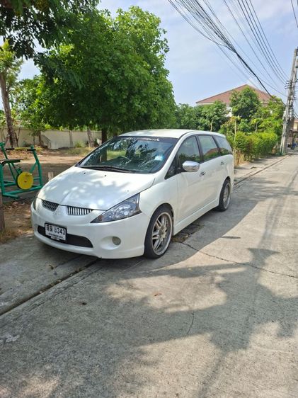Mitsubishi Space Wagon 2006 2.4 GLS เบนซิน ไม่ติดแก๊ส เกียร์อัตโนมัติ ขาว รูปที่ 3