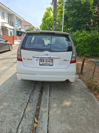 Mitsubishi Space Wagon 2006 2.4 GLS เบนซิน ไม่ติดแก๊ส เกียร์อัตโนมัติ ขาว รูปที่ 2