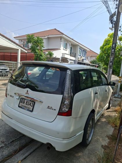 Mitsubishi Space Wagon 2006 2.4 GLS เบนซิน ไม่ติดแก๊ส เกียร์อัตโนมัติ ขาว รูปที่ 4