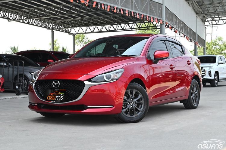 รถ Mazda Mazda 2 1.3 Skyactiv-G S Leather Sedan สี แดง