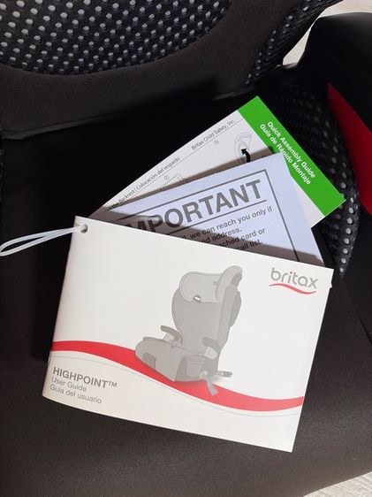 Car Seat Britax Highpoint รูปที่ 6