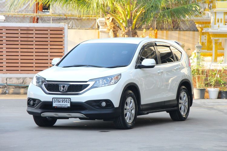รถ Honda CR-V 2.0 E 4WD สี ขาว