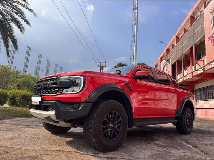 รถ Ford Ranger Raptor 3.0L V6 Twin-Turbo EcoBoost 4x4 สี ส้ม