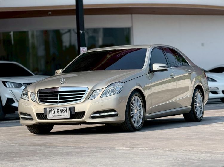 Mercedes-Benz E-Class 2011 E200 CGI Sedan เบนซิน ไม่ติดแก๊ส เกียร์อัตโนมัติ น้ำตาล