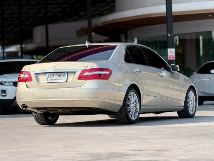 Mercedes-Benz E-Class 2011 E200 CGI Sedan เบนซิน ไม่ติดแก๊ส เกียร์อัตโนมัติ น้ำตาล รูปที่ 4
