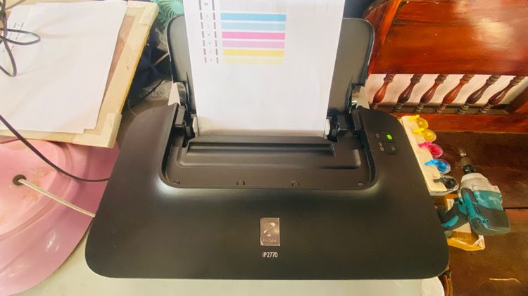 พริ้นเตอร์แบบหมึก เครื่องพิมพ์ Canon รุ่น ip2770