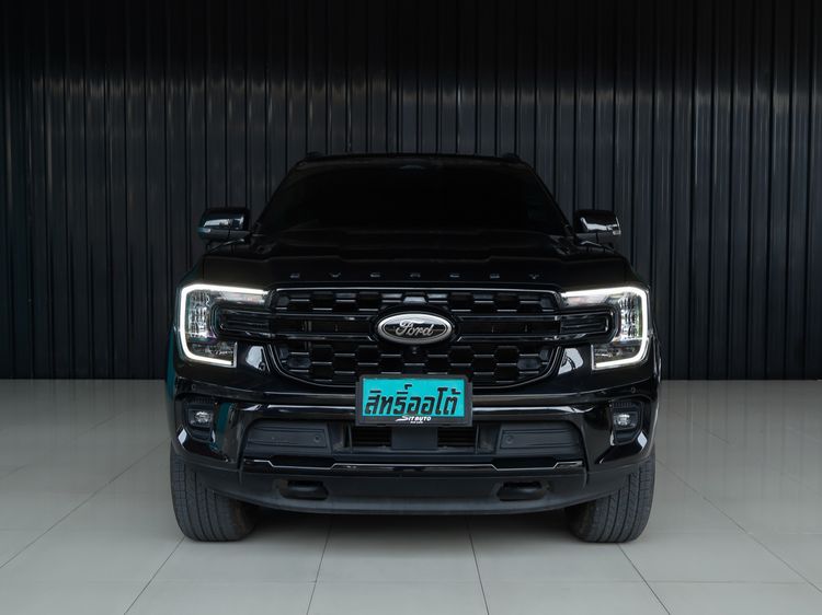 Ford Everest 2023 2.0 Turbo Sport Utility-car ดีเซล ไม่ติดแก๊ส เกียร์อัตโนมัติ ดำ รูปที่ 2