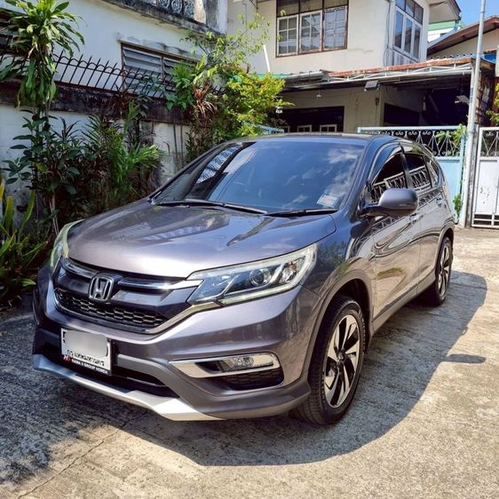 Honda CR-V 2016 2.4 EL 2WD Utility-car เบนซิน ไม่ติดแก๊ส เกียร์อัตโนมัติ เทา รูปที่ 2