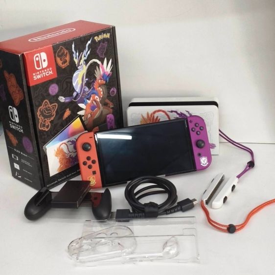 Nintendo Switch OLED Pokémon Scarlet  Violet Edition ลิมิเต็ด ครบกล่อง พร้อมเล่น รูปที่ 8