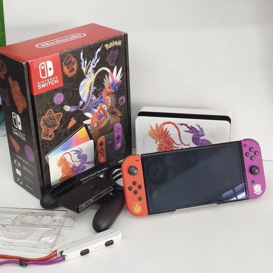 Nintendo Switch OLED Pokémon Scarlet  Violet Edition ลิมิเต็ด ครบกล่อง พร้อมเล่น รูปที่ 6