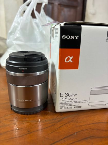 SONY เลนส์ออโต้โฟกัส  e เมาท์ 30 mm. f3.5 สำหรับกล้อง APSC รูปที่ 4
