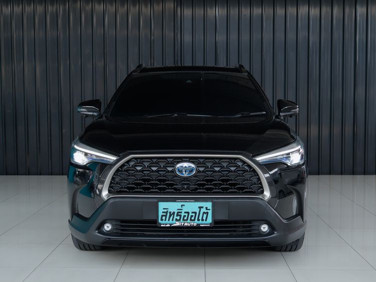 Toyota Corolla Cross 2022 1.8 Hybrid Premium Safety Utility-car ไฮบริด ไม่ติดแก๊ส เกียร์อัตโนมัติ ดำ รูปที่ 2