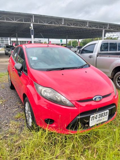 Ford Fiesta 2010 1.6 Trend Sedan เบนซิน ไม่ติดแก๊ส เกียร์อัตโนมัติ แดง รูปที่ 2