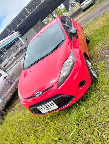 Ford Fiesta 2010 1.6 Trend Sedan เบนซิน ไม่ติดแก๊ส เกียร์อัตโนมัติ แดง รูปที่ 3