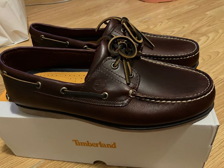 รองเท้า Timberland รุ่น Classic เบอร์ 12 MADE IN DOMINICAN รองเท้าเย็บด้วยเชือกเทียน แข็งแรง ทนทาน ของใหม่ นำเข้าปี 25 สวยมาก รูปที่ 2