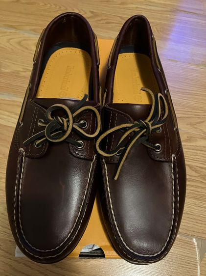 รองเท้า Timberland รุ่น Classic เบอร์ 12 MADE IN DOMINICAN รองเท้าเย็บด้วยเชือกเทียน แข็งแรง ทนทาน ของใหม่ นำเข้าปี 25 สวยมาก รูปที่ 5