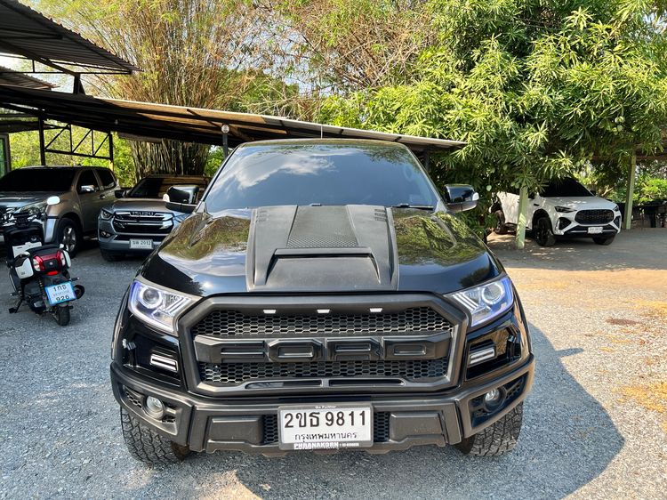 รถ Ford Ranger 2.2 Hi-Rider XLT สี ดำ
