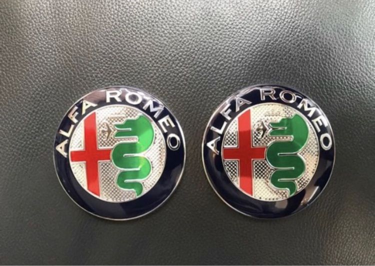 ลโก้ฝากระโปรง ALFA ROMEO หน้า หลัง ใส่ ALFA 154 156 157 147 GTV Spider รูปที่ 3