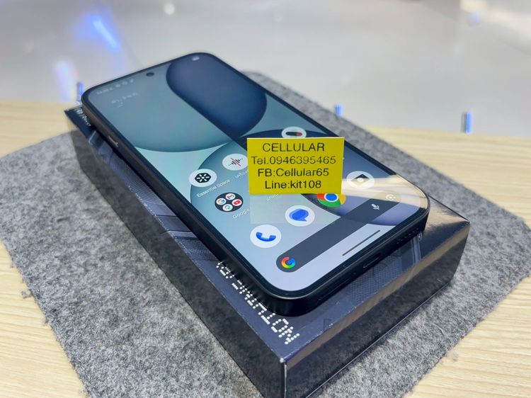Nothing Phone (4a) 256GB เพิ่งใช้ไม่กี่วัน ประกันศูนย์ไทยเกือบปี ครบกล่อง รูปที่ 3