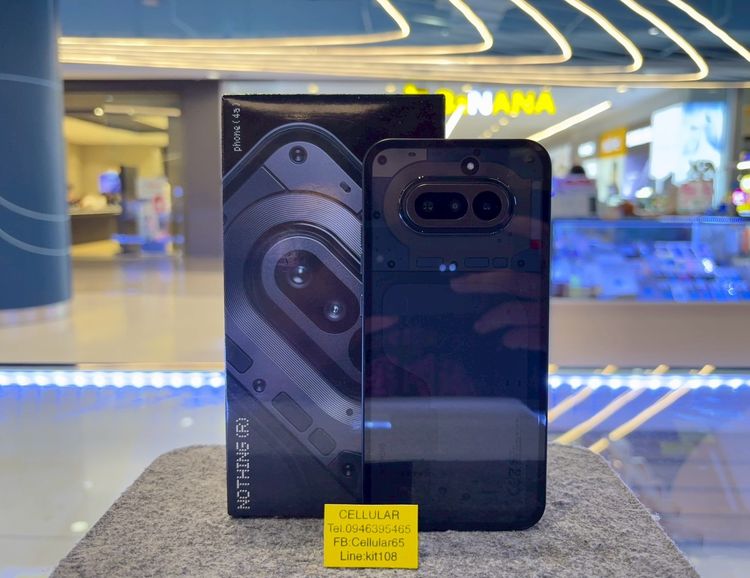 Nothing Phone (4a) 256GB เพิ่งใช้ไม่กี่วัน ประกันศูนย์ไทยเกือบปี ครบกล่อง