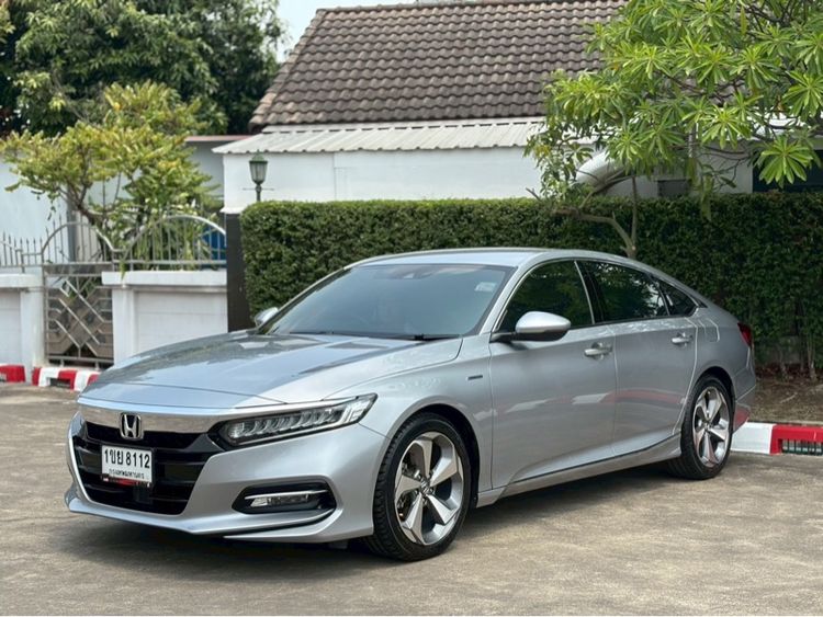 Honda Accord 2021 2.0 e:HEV EL Sedan ปลั๊กอินไฮบริด (PHEV) ไม่ติดแก๊ส เกียร์อัตโนมัติ เทา รูปที่ 3