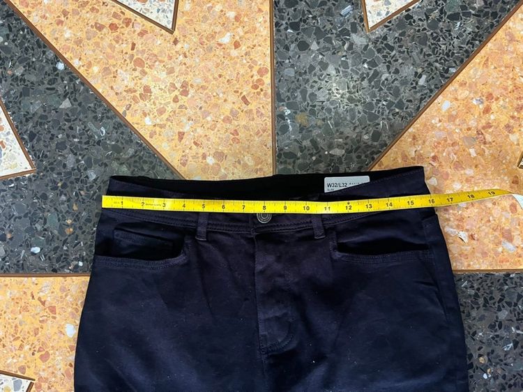 📌DENIM CO.👖 -Super black เอว31-32 รูปที่ 7