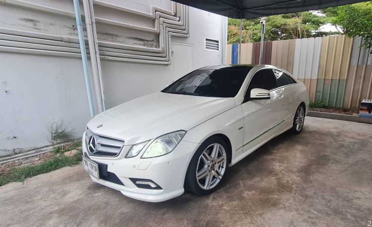 รถ Mercedes-Benz E-Class E200 CGI สี ขาว