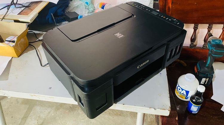 พริ้นเตอร์และสแกนเนอร์ เครื่องพิมพ์ Canon รุ่น G3010 ชำระปลายทางได้