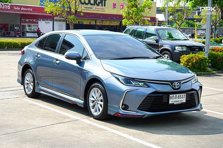 Toyota Altis 2020 1.8 Hybrid Entry Sedan ไฮบริด ไม่ติดแก๊ส เกียร์อัตโนมัติ เทา รูปที่ 3