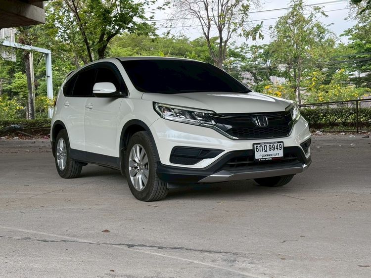 Honda CR-V 2017 2.0 S Utility-car เบนซิน ไม่ติดแก๊ส เกียร์อัตโนมัติ ขาว รูปที่ 2