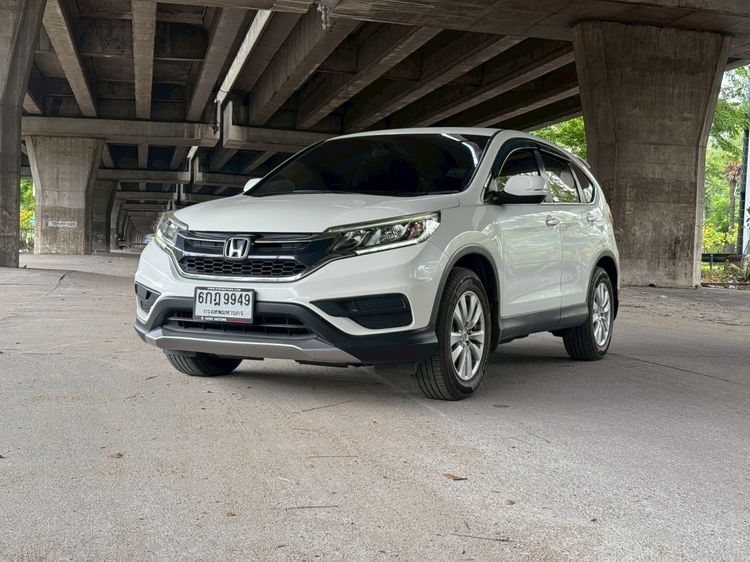 Honda CR-V 2017 2.0 S Utility-car เบนซิน ไม่ติดแก๊ส เกียร์อัตโนมัติ ขาว