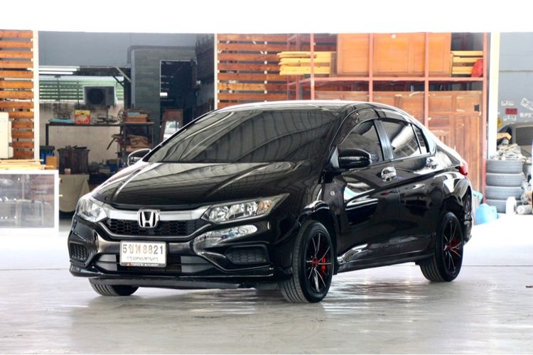 Honda City 2019 1.5 V Plus i-VTEC Sedan เบนซิน เกียร์อัตโนมัติ ดำ