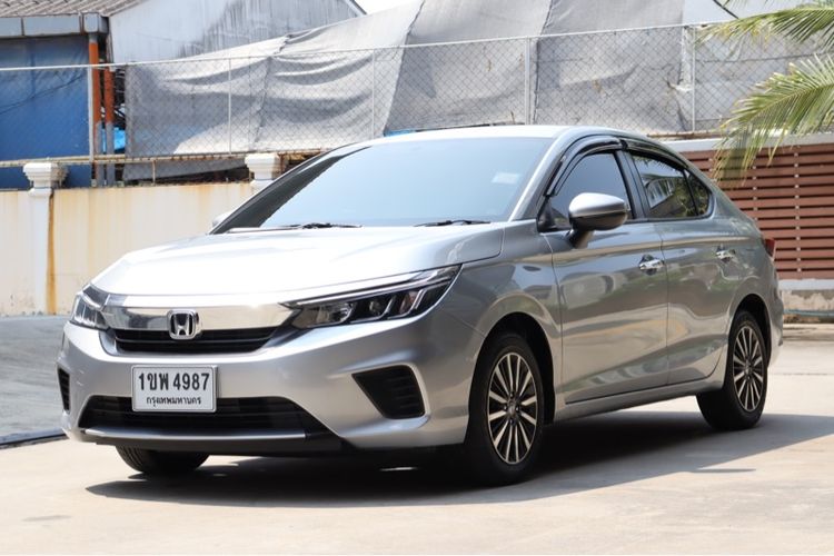 Honda City 2021 1.0 SV Sedan เบนซิน เกียร์อัตโนมัติ บรอนซ์เงิน