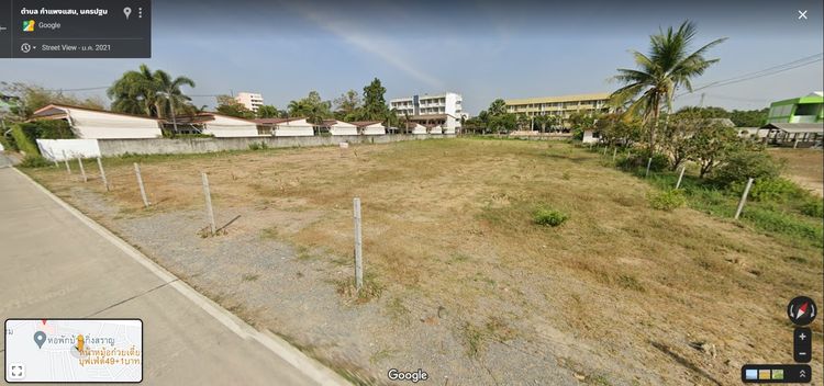 ขายที่ดิน 1-3-85 ไร่ถมแล้ว อยู่ด้านหลัง ร.พ กำแพงแสน (ตรงข้าม ม.เกษตร กำแพงแสน)