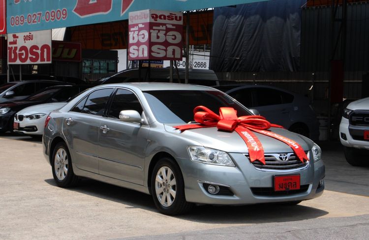 Toyota Camry 2007 2.0 G Sedan เบนซิน ไม่ติดแก๊ส เกียร์อัตโนมัติ เทา