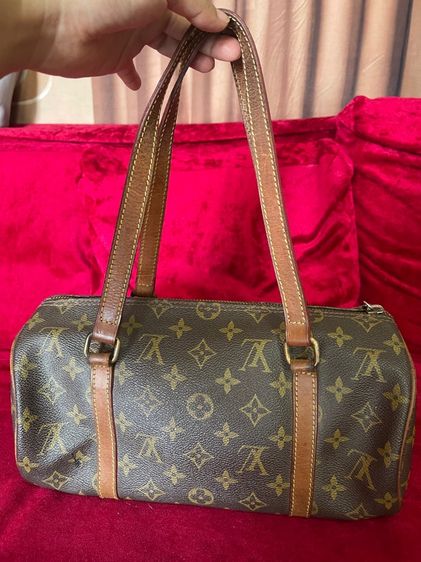 Louis Vuitton หนังแท้ หญิง น้ำตาล ขายกระเป๋าหลุยส์ มือสอง