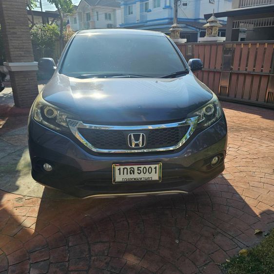 รถ Honda CR-V 2.4 EL 4WD สี น้ำเงิน