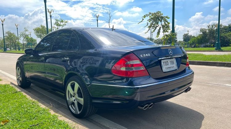 Mercedes-Benz E-Class 2003 E240 Sedan เบนซิน LPG เกียร์อัตโนมัติ น้ำเงิน รูปที่ 4