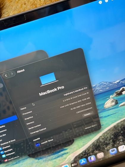 macbook pro corei9 รูปที่ 5