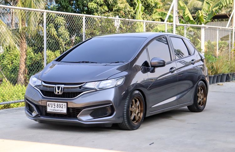 Honda Jazz 2018 1.5 S Sedan เบนซิน ไม่ติดแก๊ส เกียร์อัตโนมัติ เทา รูปที่ 2