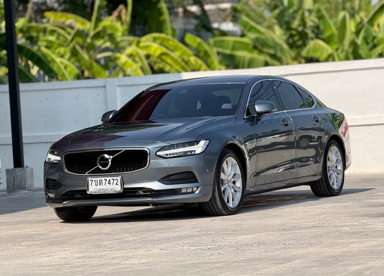 Volvo S90 2017 2.0 D4 Momentum Sedan ดีเซล ไม่ติดแก๊ส เกียร์อัตโนมัติ เทา รูปที่ 3