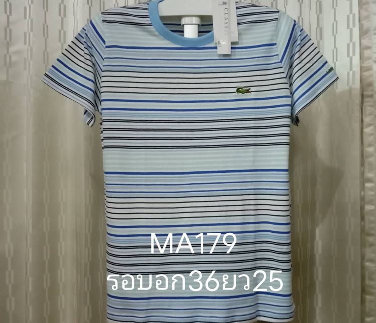 LACOSTE, CHAMPION  TOMMY NEW BALANCE  ราคา 230 บาท ส่งฟรี เก็บปลายทางไม่บวกเพิ่ม เสื้อยืดมือ 1 งานนำเข้า