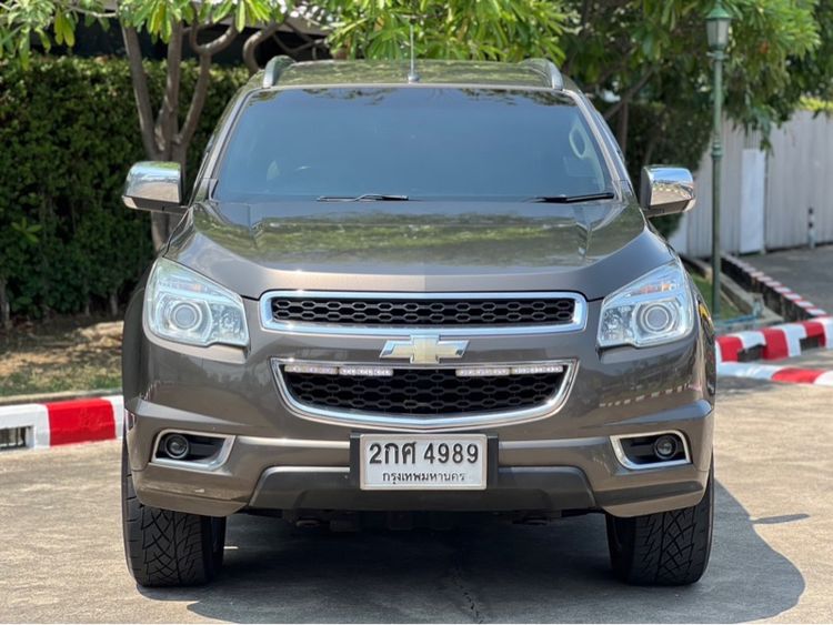 Chevrolet Trailblazer 2014 2.8 LTZ Utility-car ดีเซล ไม่ติดแก๊ส เกียร์อัตโนมัติ บรอนซ์ทอง รูปที่ 2
