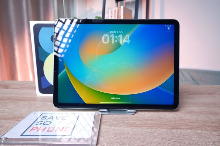 iPad Air4 256GB สี Green เครื่องสวย สุขภาพแบต 91 ราคาเพียง 9,900.- มีประกันร้าน 60วัน รูปที่ 2