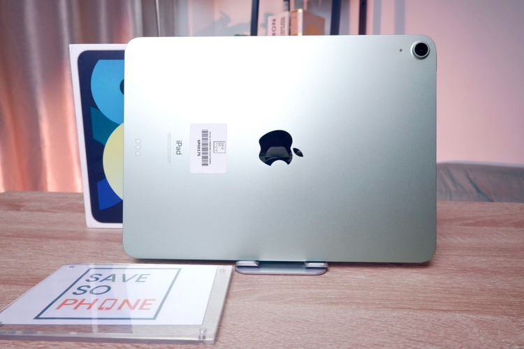 iPad Air4 256GB สี Green เครื่องสวย สุขภาพแบต 91 ราคาเพียง 9,900.- มีประกันร้าน 60วัน