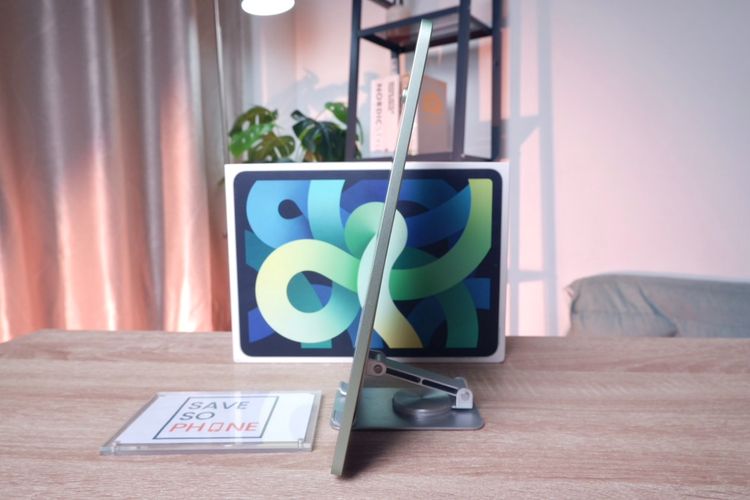 iPad Air4 256GB สี Green เครื่องสวย สุขภาพแบต 91 ราคาเพียง 9,900.- มีประกันร้าน 60วัน รูปที่ 5